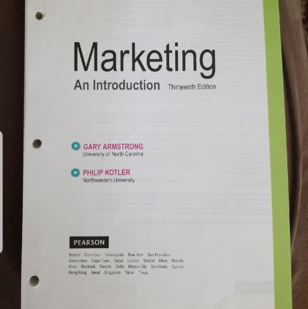 Marketing An Introduction Textbook - Picture 2 of 3